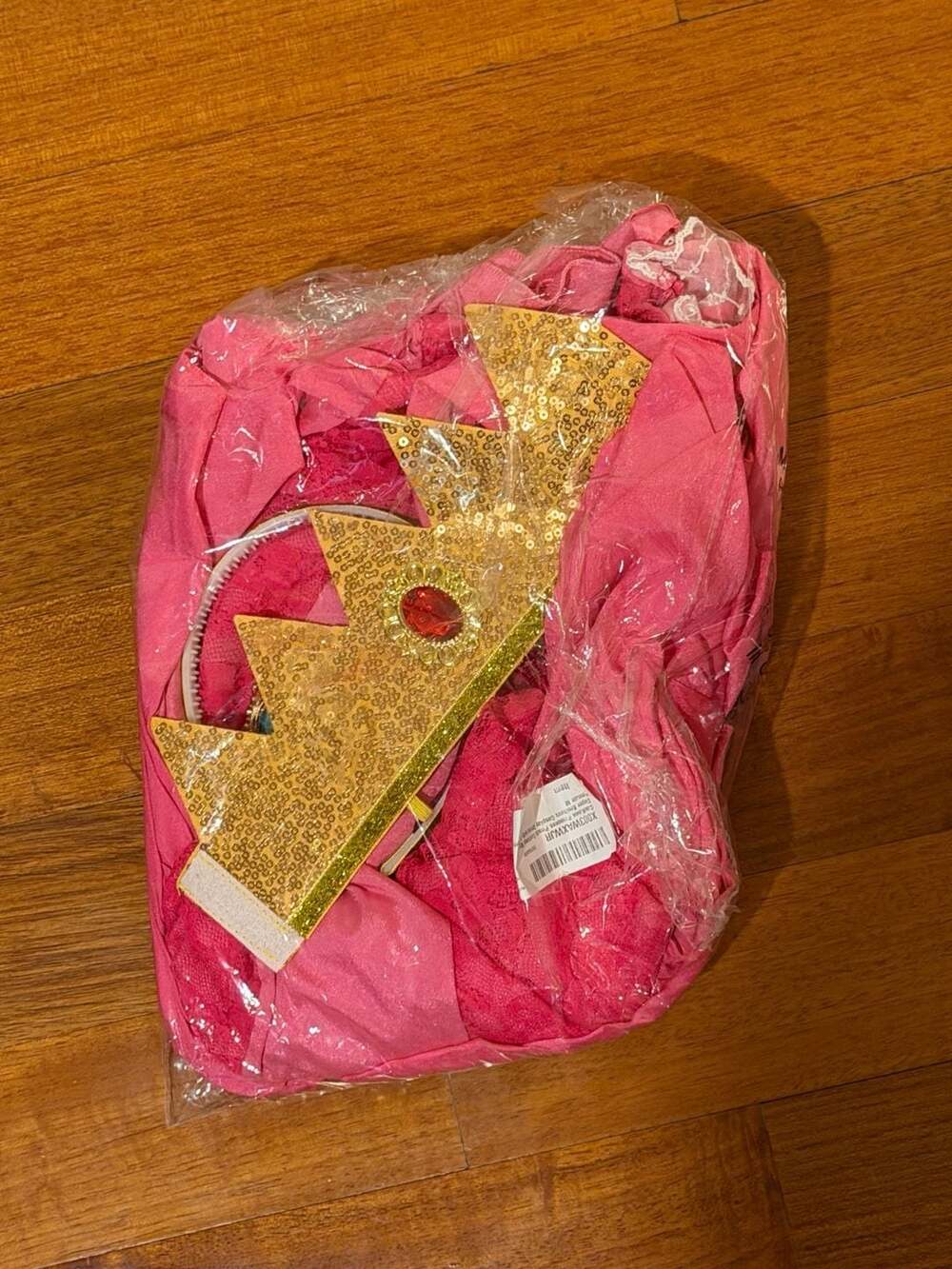 Princess Peach Costume Women Super Brothers Cosplay Dress M NWT